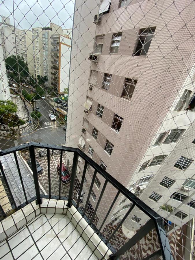 Flat no centro Gonzaga próximo à praia - Santos/SP Santos  Exterior foto