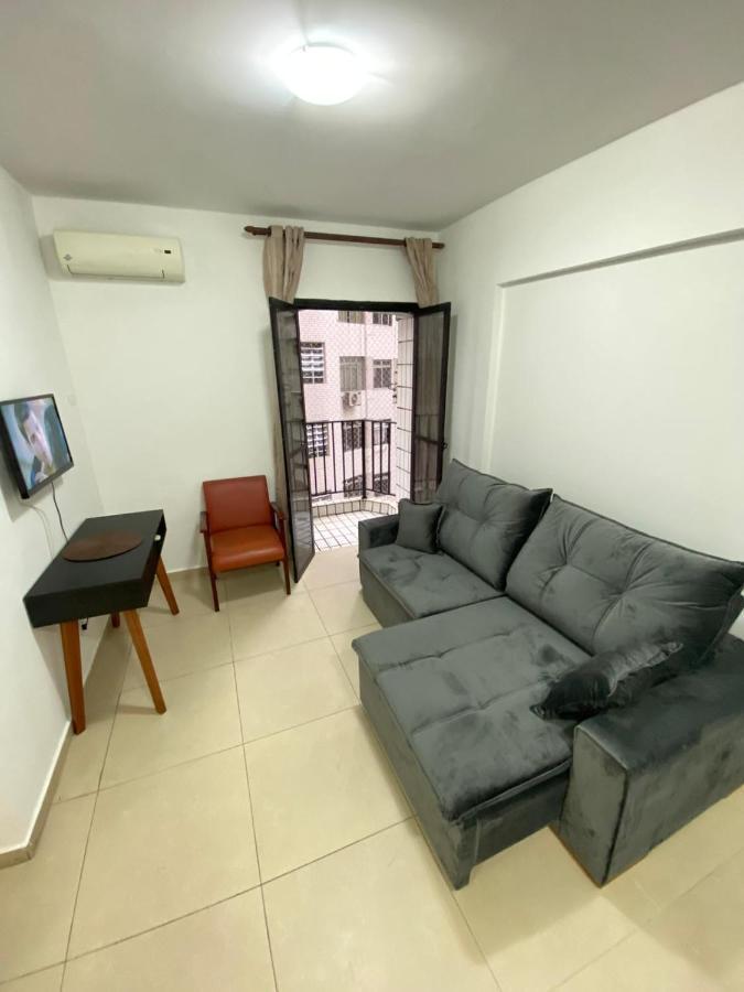 Flat no centro Gonzaga próximo à praia - Santos/SP Santos  Exterior foto
